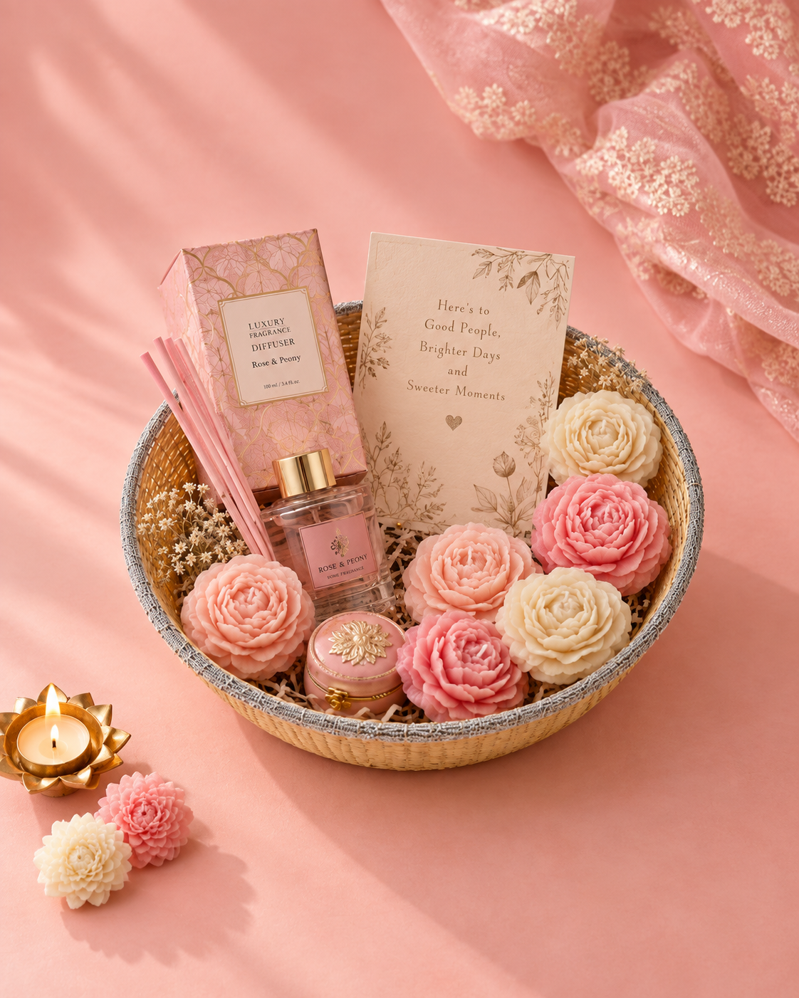 Blush Pink Hamper