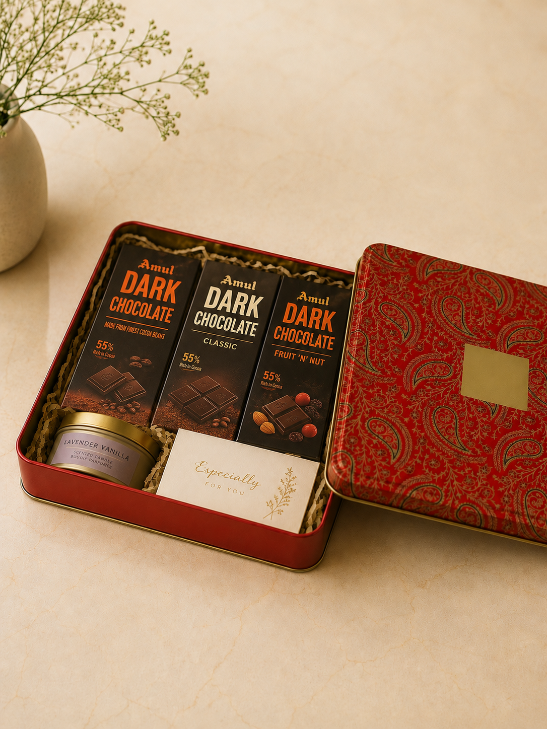 Cocoa Glow Tin Hamper