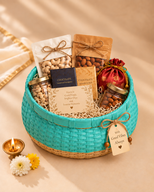 Gratitude Bites Hamper (Blue)