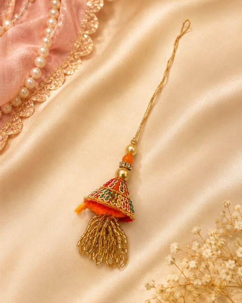 Orange Lumba Bhabhi Rakhi