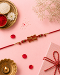 Radhe Radhe Red Thread Rakhi