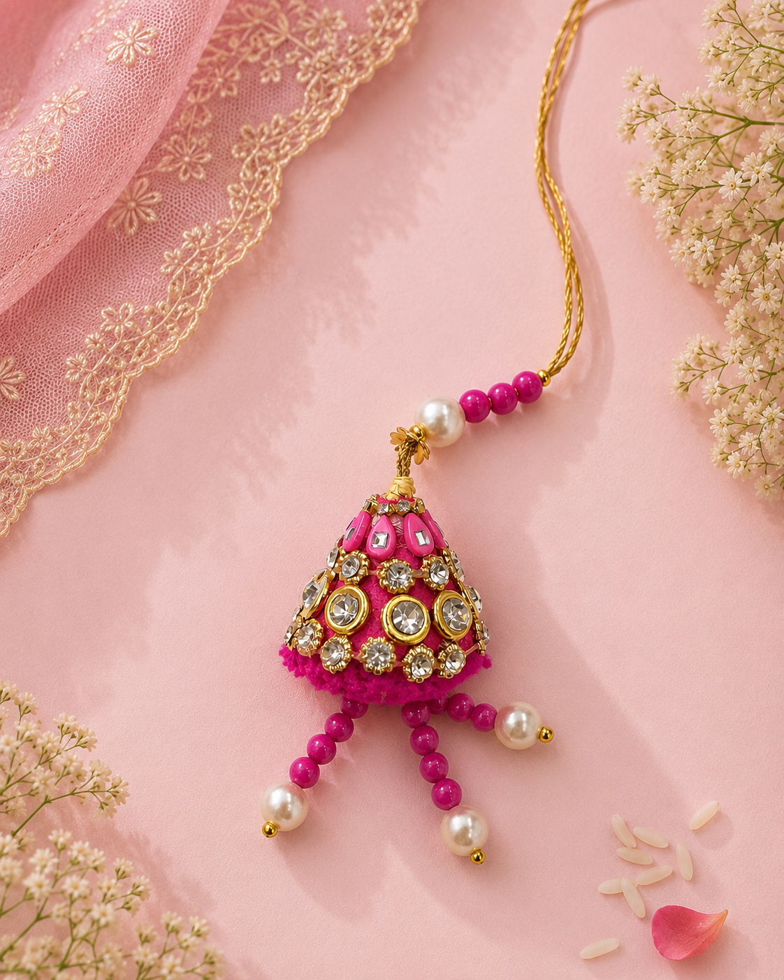 Pink Lumba Bhabhi Rakhi
