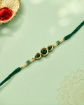 Green Stone Rakhi