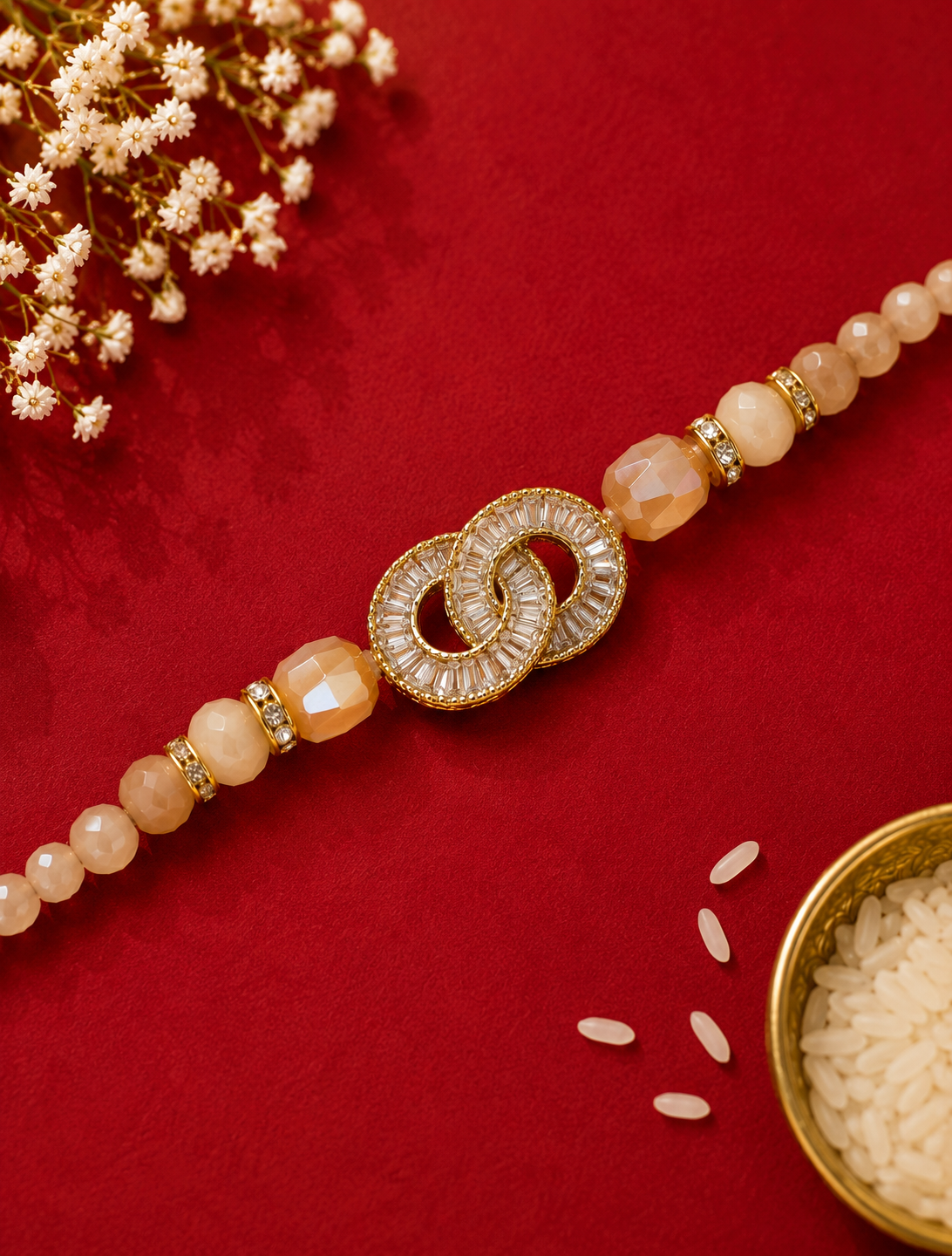 Infinity Stone Bracelet Rakhi