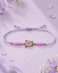 Purple Turtle Kids Bracelet Rakhi