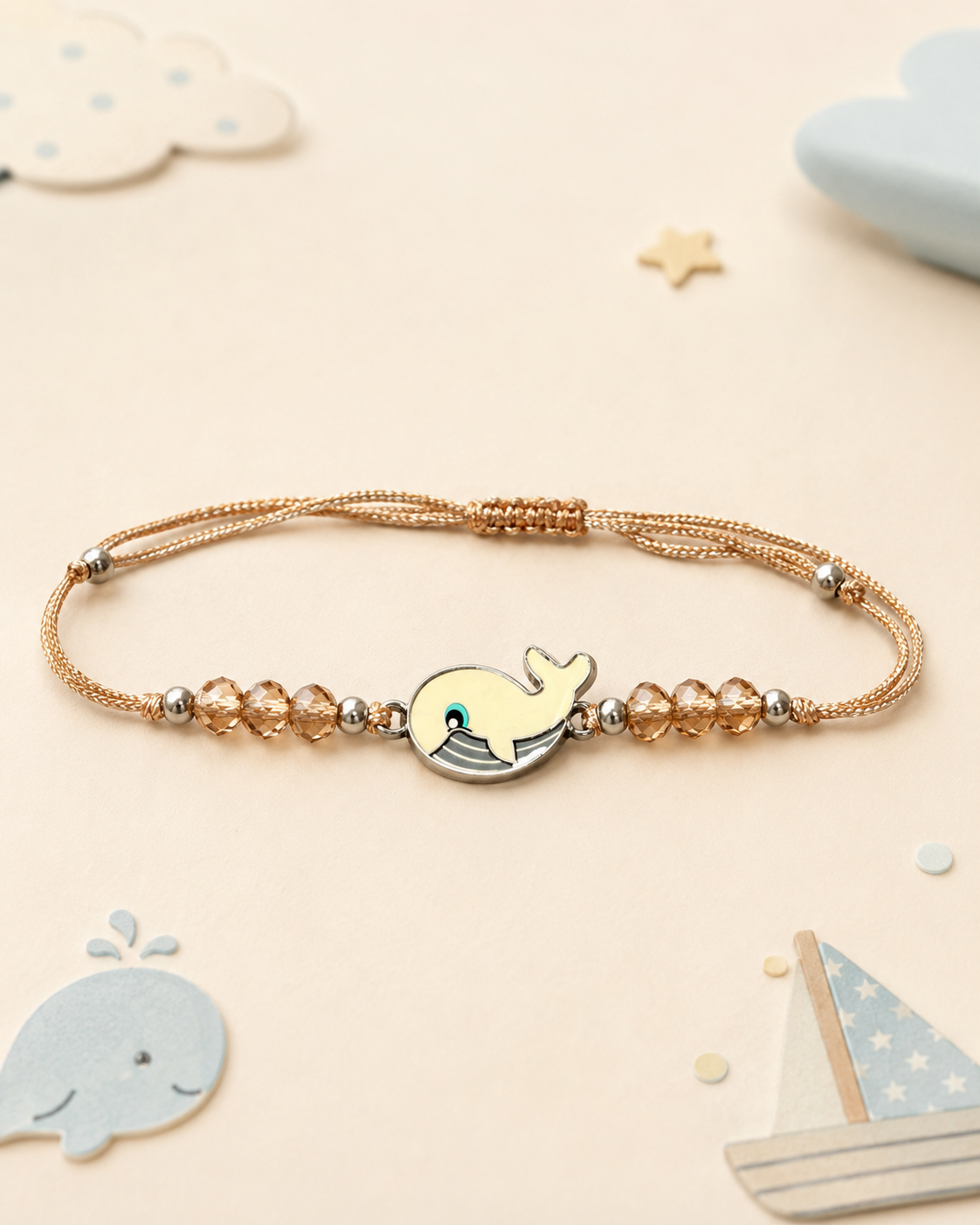 Yellow Fish Kids Bracelet Rakhi