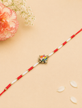 Red Thread Colourful Turtle Rakhi