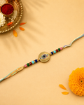 Colourful Stone Evil Eye Rakhi